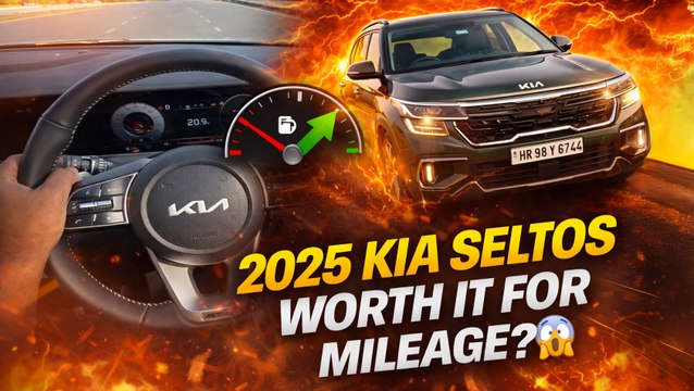 2025 KIA Seltos 🔥 Mileage Details & Full Walkaround
