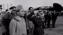 زيارة الملك محمد الخامس الى الاردن عام 1960