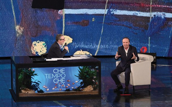 Roberto Benigni a Che tempo che fa su Trump e l'Europa «l'unico posto al mondo dove è rimasta la democrazia»