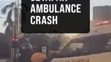 Ambulance runs red light, sparks Setapak multi-vehicle crash