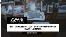 U.S. govt denies cover-up over redacted Epstein files