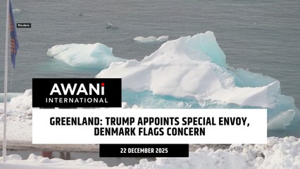 Trump appoints special envoy to Greenland, Denmark flags concern