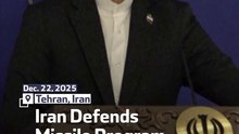 Iran Defends Missile Program as ‘Defensive’