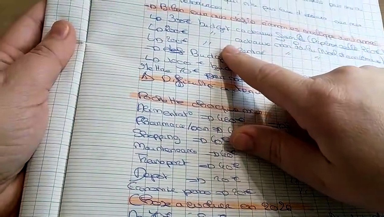 Mes habitudes de gestions de budgets et économie 9