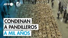 Condenan a pandilleros en El Salvador a penas de hasta mil años de cárcel