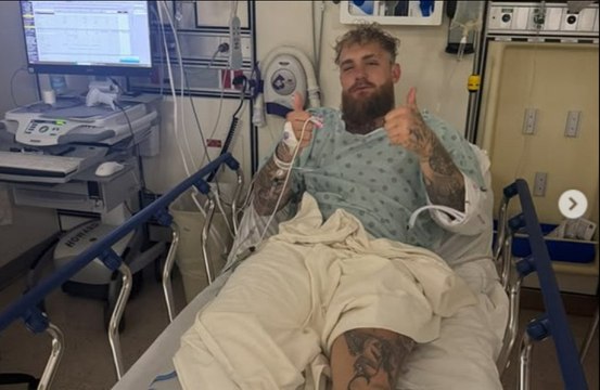 Jake Paul has had some teeth removed and two titanium plates inserted into his jaw