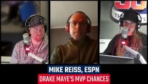 Mike Reiss on Drake Maye's MVP chances