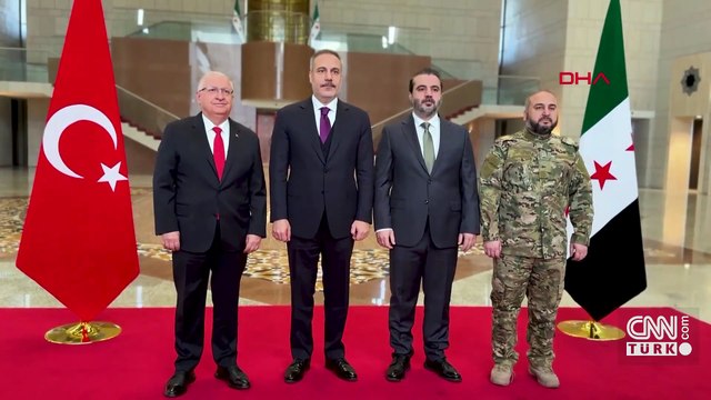 SON DAKİKA... Dışişleri Bakanı Hakan Fidan Şam'da: “SDG İsrail’le koordinasyon içinde”