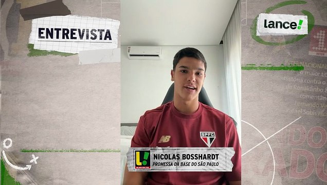 No radar europeu, Nícolas Bosshardt projeta Copinha e transição para o profissional do São Paulo em 2026