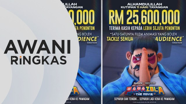 AWANI Ringkas: Papa Zola The Movie raih kutipan RM25.6 juta dalam 11 hari