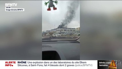 Au moins quatre blessés dont deux graves après une explosion dans une usine de fabrication de silicone