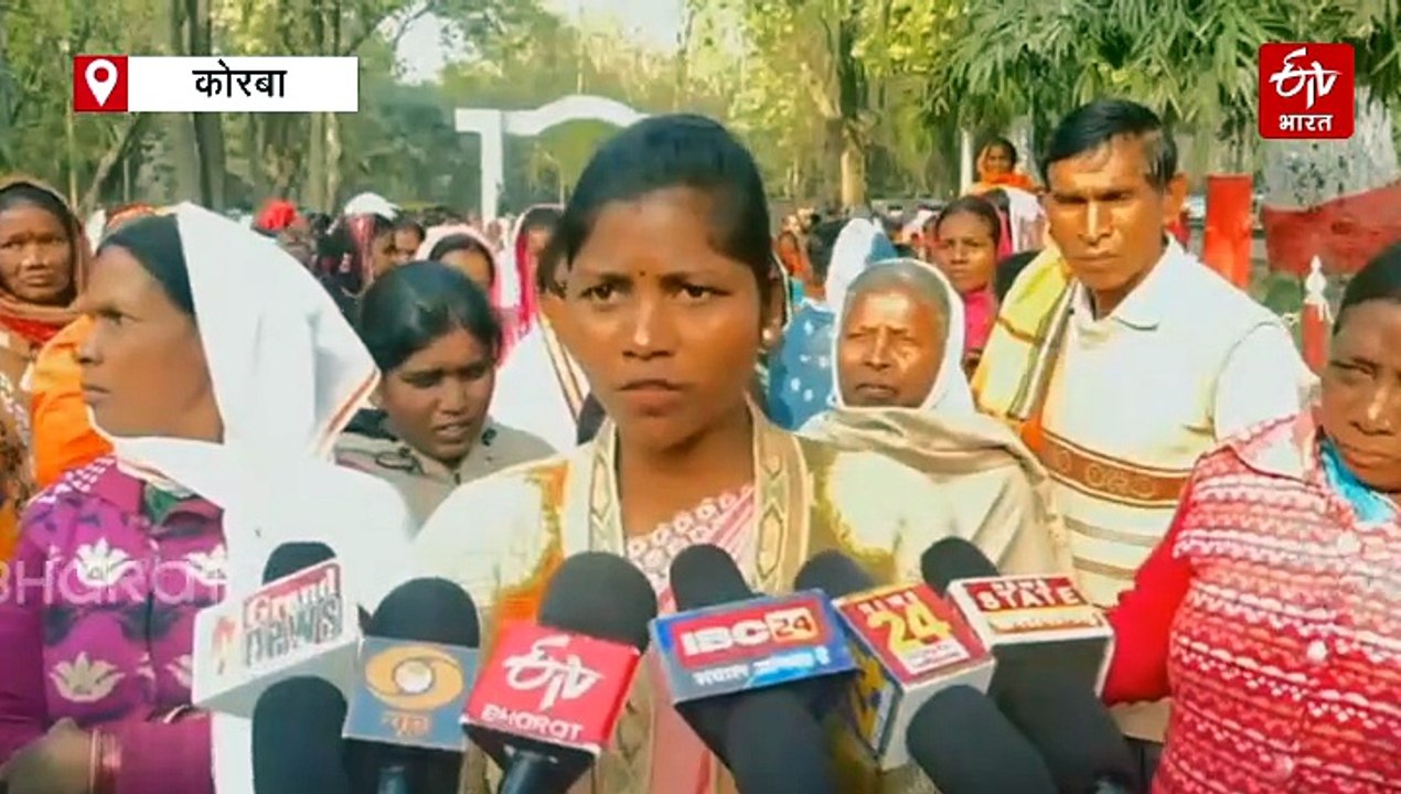 कोरबा में कूप कटाई का विरोध,  ग्रामीण और वन विभाग आमने सामने, कोयला खदान के लिए जंगल काटने का आरोप
