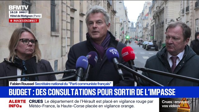 C'est le budget de la guerre qui va être proposé aux Français , estime Fabien Roussel (PCF)