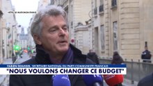 Fabien Roussel : «Nous voulons changer ce budget»