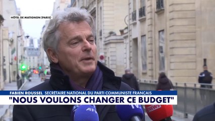 Fabien Roussel : «Nous voulons changer ce budget»