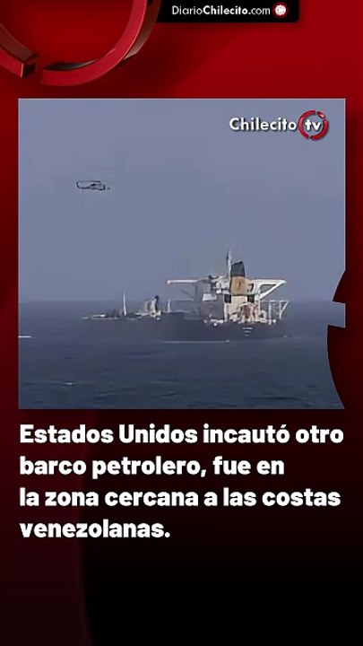 Estados Unidos incautó otro barco petrolero, fue en la zona cercana a las costas venezolanas.