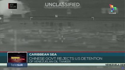 China condemns U.S. seizure of Venezuelan oil tanker
