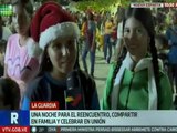 Familias neoespartanas disfrutaron de las fiestas navideñas al ritmo de la música en vivo