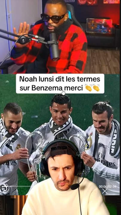 Je réagis à @Noah Lunsi sur Benzema et la BBC #benzema #real #realmadrid