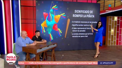 ¿Ustedes saben el simbolismo que hay entorno a las piñatas? | DPC con Paola Rojas
