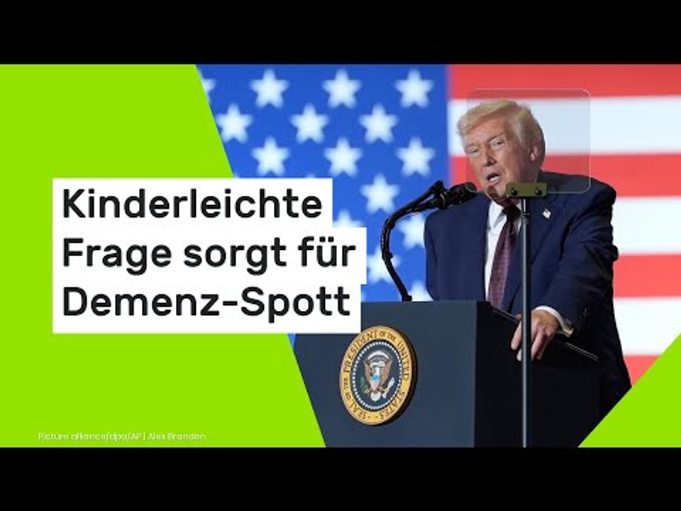 Kinderleichte Frage sorgt für Demenz-Spott und macht ihn zur Lachnummer