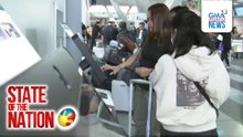 Mga pasahero sa NAIA 3, napansing mas mabilis na raw ang usad nila | SONA