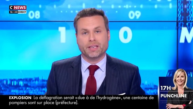 Rhône : Une explosion dans une usine chimique de Saint-Fons, près de Lyon, fait au moins quatre blessés, dont trois grièvement - Une cinquième victime est actuellement recherchée - La déflagration est due à de l'hydrogène
