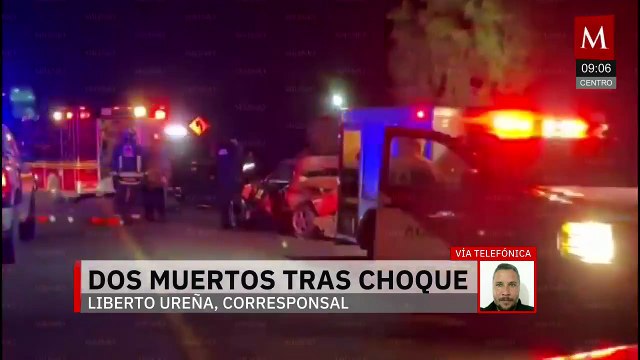Dos muertos tras choque en Aguascalientes; conductor se dio a la fuga