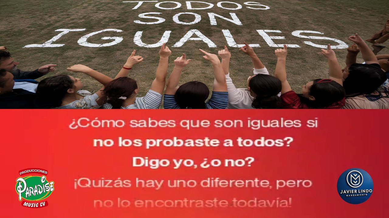 TODOS SON IGUALES AUTOR JAVIER LINDO M.