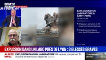 Explosion d'un laboratoire près de Lyon : 