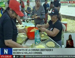 Amazonas | Poder Popular de la Comuna Libertador II celebró el "Hallacazo Comunal"