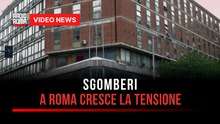 Sgomberi, a Roma cresce la tensione