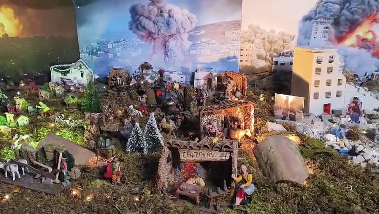 A Monte Sant'Angelo la Natività tra le macerie: la suggestiva e struggente iniziativa dell'Avis