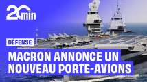 Macron donne son feu vert pour la construction d’un nouveau porte-avions