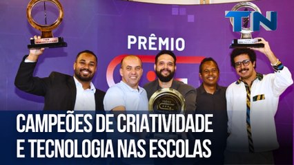 Campeões de criatividade e tecnologia nas escolas