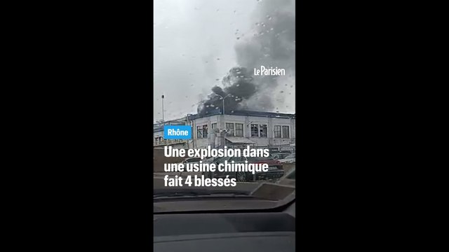 Une explosion dans une usine chimique fait 4 blessés dont 3 graves près de Lyon