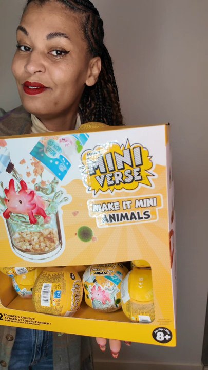 J'adore les Miniverse make it mini animals il est pas trop cool mon Ara ?🥰🤭