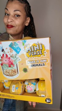 J'adore les Miniverse make it mini animals il est pas trop cool mon Ara ?🥰🤭