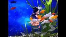Goku Aquarium Decoration Floating Fish Toys