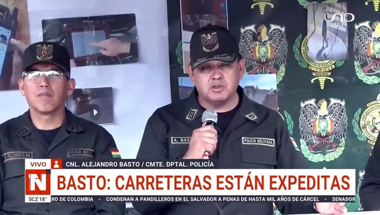 REPORTE POLICIAL BLOQUEOS