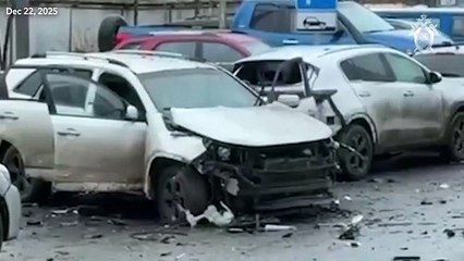 Russian general killed by bomb under his car in Moscow