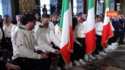 Olimpiadi Milano-Cortina, Mattarella agli atleti: L'Italia sarà con voi