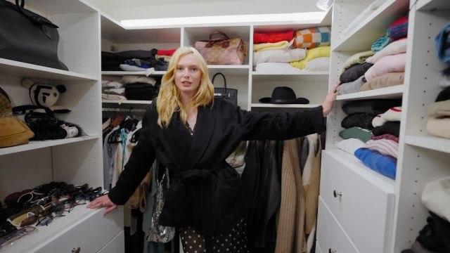 Alex Consani Shows Us Around Her Freshly Unpacked Closet