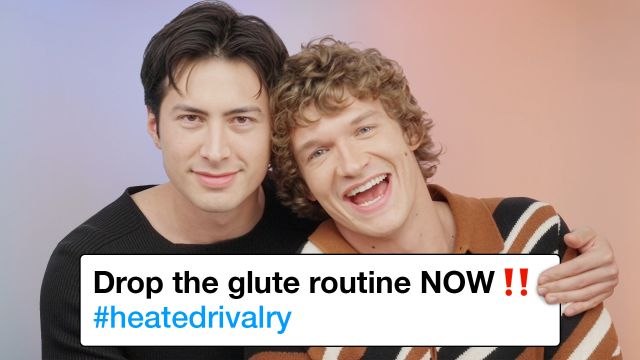 'Heated Rivalry' Cast Compete in a Compliment Battle