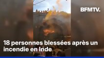 Inde: 18 personnes blessées après un incendie provoqué par des jets de curcuma et de pétards