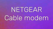 NETGEAR Cable modem