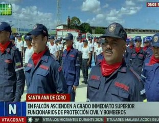 Falcón | Funcionarios de seguridad ciudadana recibieron ascenso y equipamiento de uniformes