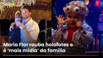 João Guilherme e Leonardo elegem Maria Flor como a ‘mais famosa' da família