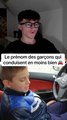 Le prénom des garçons qui conduisent en moins bien 🚘 #quiz #conduire #auto #prenom