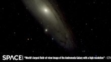 View Of Andromeda Galaxy Captured By China's Wide Field Survey Telescope